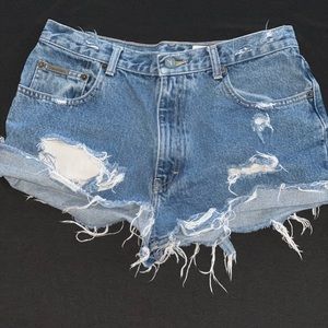 Distressed Daisy Dukes